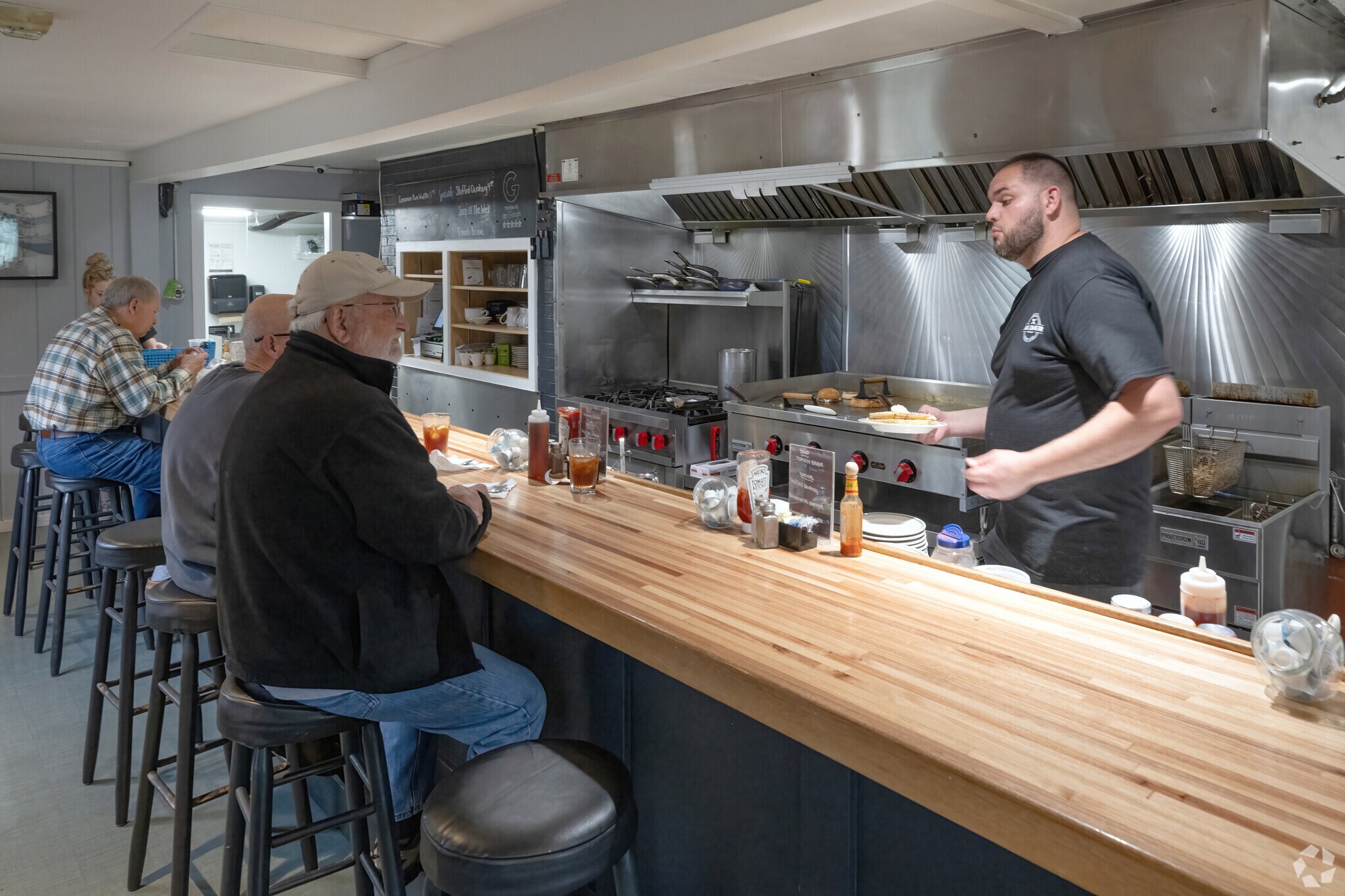 Jax Diner is close to Bristol Ferry, both in location and civic involvement.