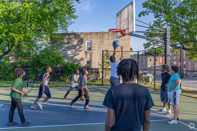 Come shoot some shots or play some pick ups at the basketball court in ABC Park.