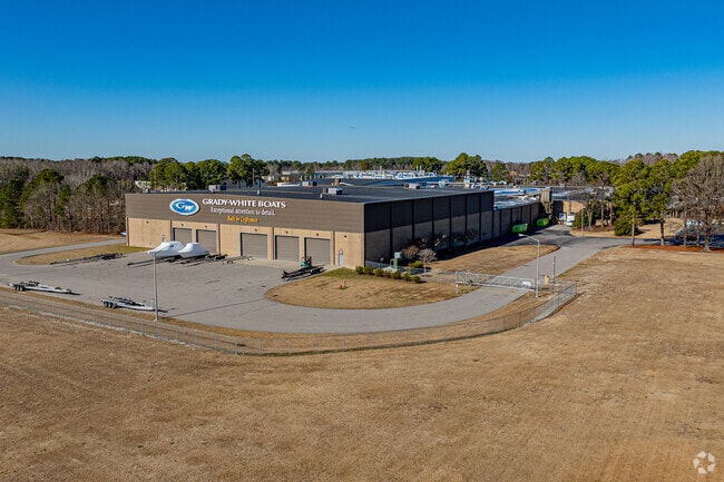 Grady White Boats is a major employer in the Greenville area.