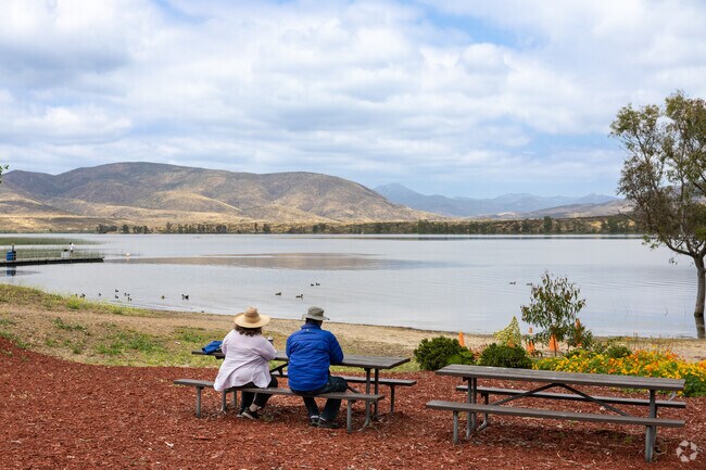 Lower Otay Lake provides solace for families and waterfowl.