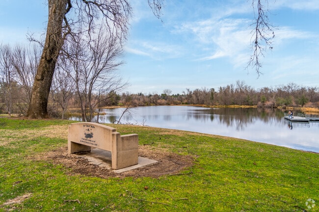 Anderson River Park has a great view of the Sacramento River.