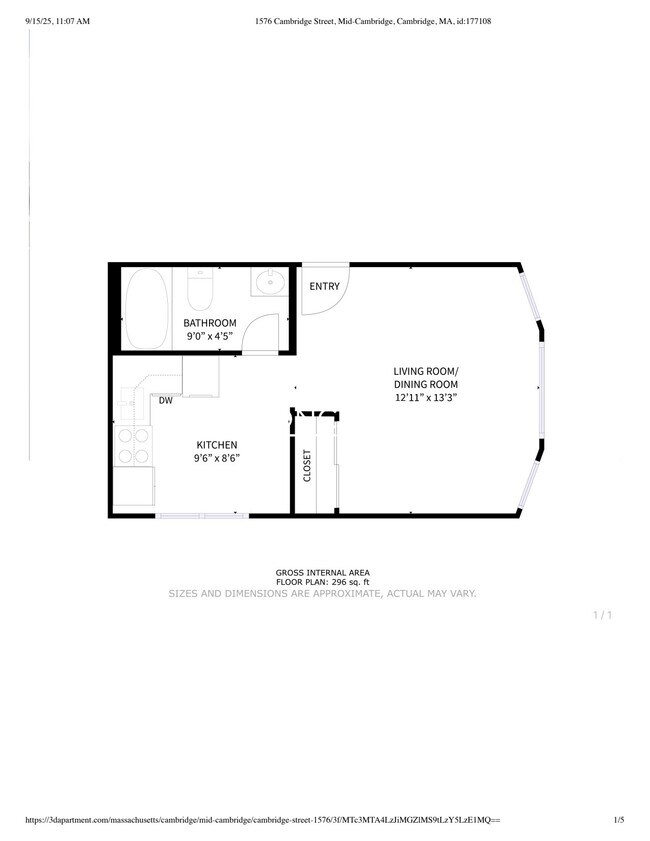 1574 Cambridge St unit 1F, Cambridge, MA 02138 - photo 4