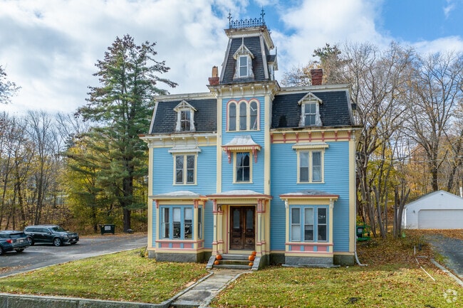 A colorful and large second-empire home in Ashburnham.