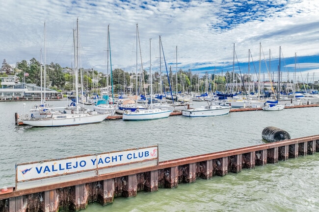The Vallejo Yacht Club is a great place to race sailboats in Vallejo.