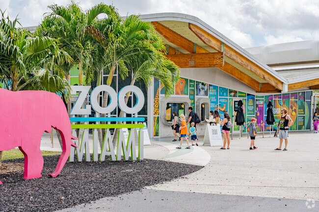 Zoo Miami is a short drive from University Miami offering families fun activities.