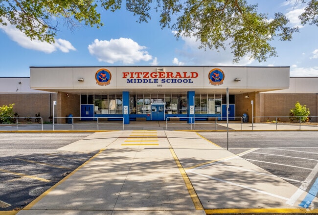 Fitzgerald Middle has 1,081 students in grades 6-8 with a student-teacher ratio of 20 to 1.