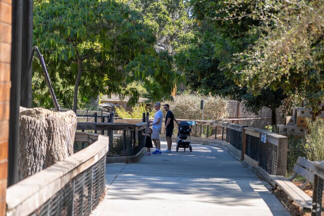 Yerba Buena’s Happy Hollow Zoo offers interactive animal encounters and scenic trails.