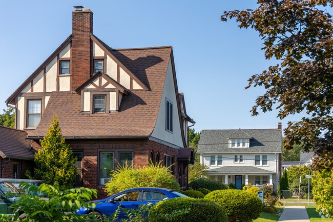 Unique homes can be found mixed in with more traditional styles in Faxon.