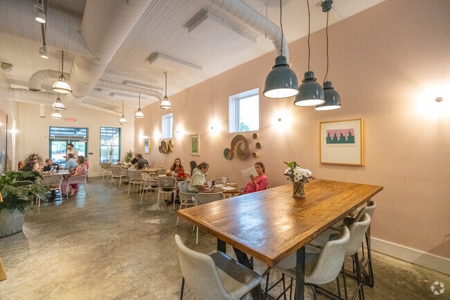 Residents in the InTown neighborhood can enjoy a farm to table dining experience at the Yollah restaurant.