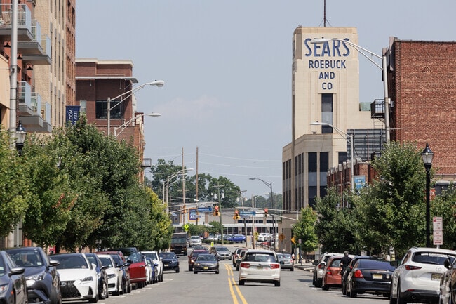 The vibrant Main Street in Hackensack, NJ.