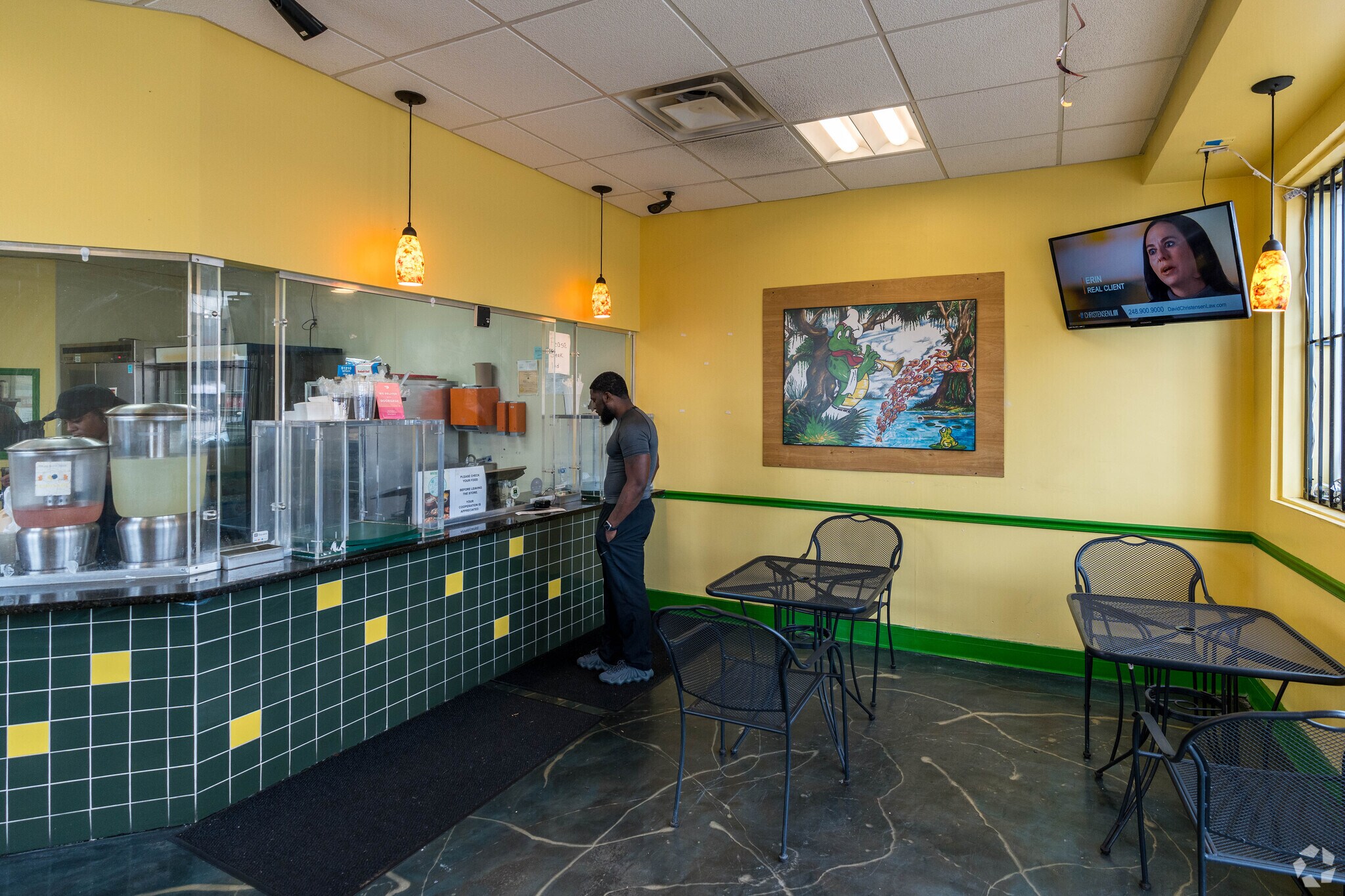 Customers love the quick service at Louisiana Creole Gumbo.