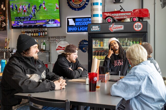 Smitty's Garage has a vintage vibe and some amazing burgers on their menu.