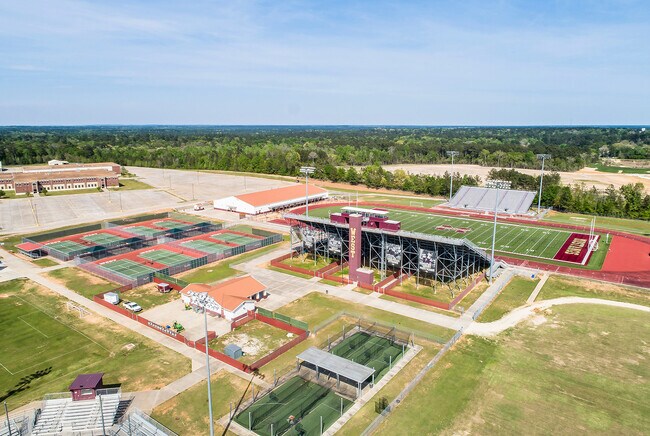 Magnolia Aerial Magnolia West High School Athletics