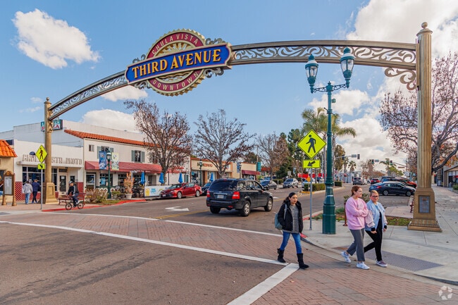 3rd Avenue is the epicenter of activity in Downtown Chula Vista.