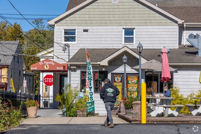 Downtown New Egypt in Plumsted offers diverse shopping and dining options.