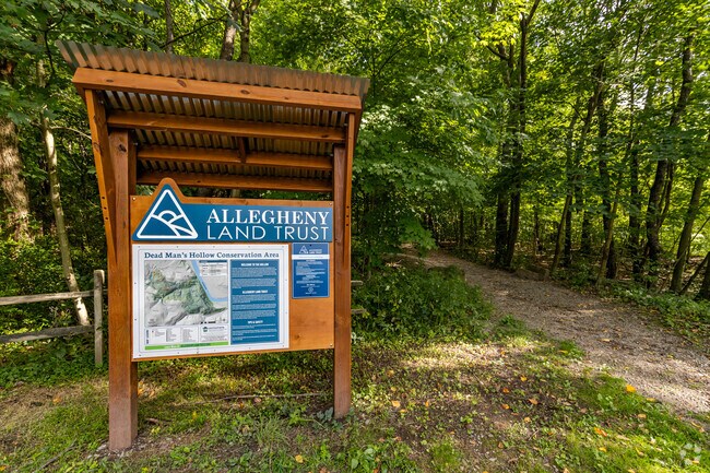 Lincoln residents hike the trails in Dead Man's Hollow Conservation Area in Liberty.