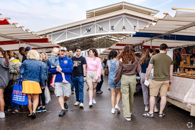 Wheaton French Market offers fresh produce, flowers, handcrafted goods and much more.