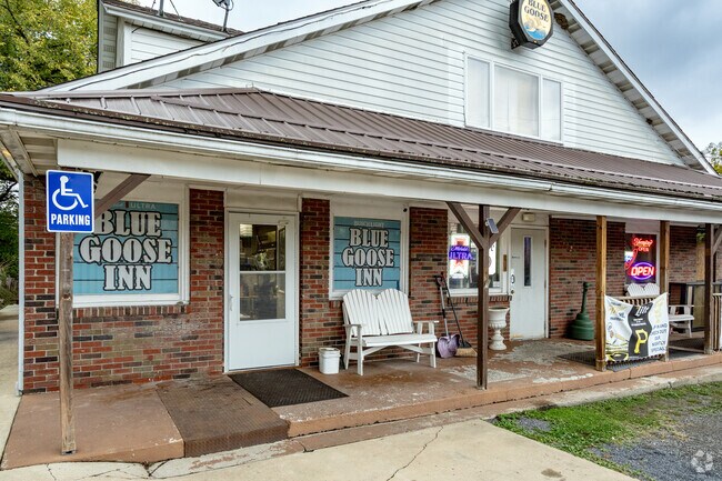 Blue Goose Inn is a popular destination for dinner and drinks.
