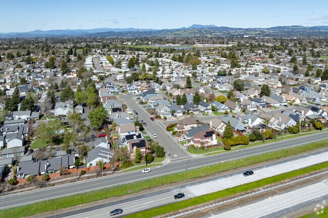 Copperfield residents get around on Highway 12 to and from Santa Rosa or Sebastopol.