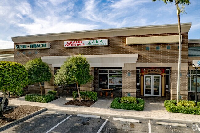 Locals flock to Zaka for their Japanese food in the Towne Park neighborhood.