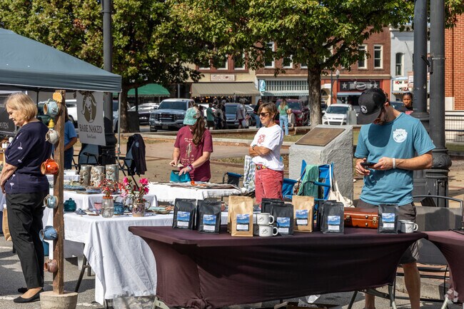Beyond Mountains Coffee has an assortment of unique flavors at the Newnan Market Day.
