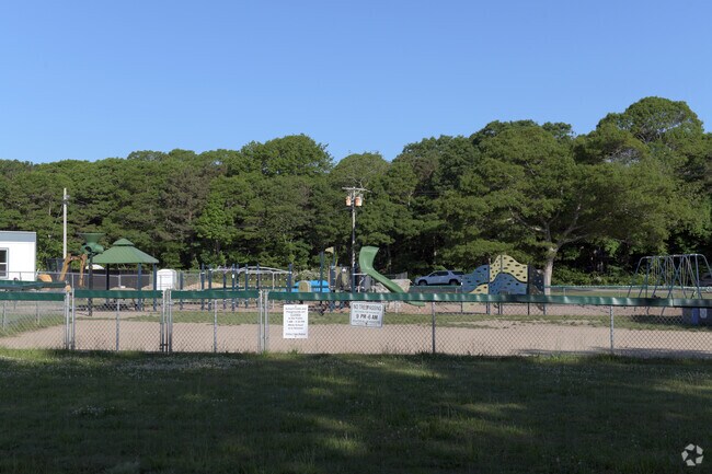 Play is integral to learning and at Barnstable Community Innovation School the grounds are nice.