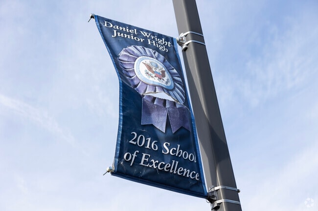 Daniel Wright Jr High was rated a 2016 School of Excellence.