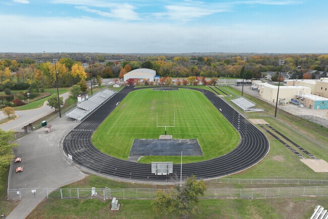 Robert Boeckman Middle School offers a football field with running track.