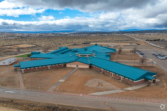 Edgewood Middle School looking to the west.
