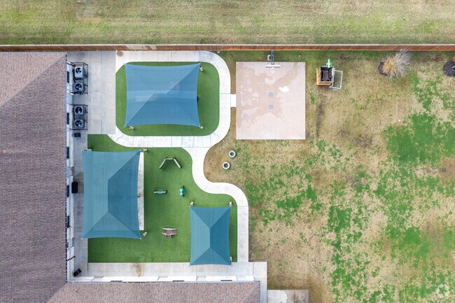 Silverline Montessori School playground invites imaginations to soar and play.