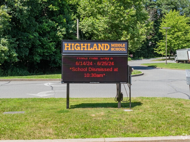 Highland Middle School is located in Highland.