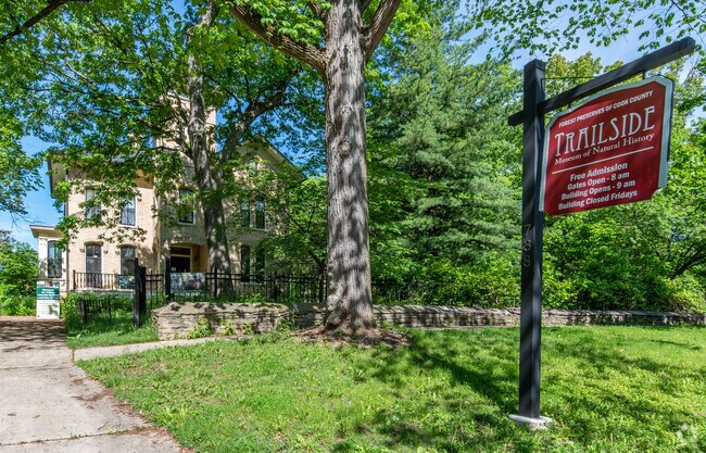 The Museum of Natural History in Thatcher Woods is in a historic building in River Forest.