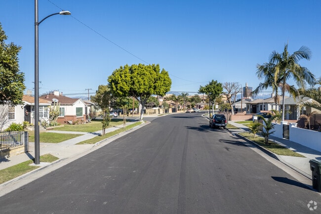There are an abundance of homes just off the sides of the roads in Commerce.