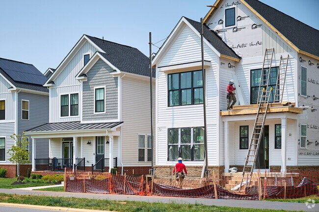 Many new homes are being constructed in Arcola.
