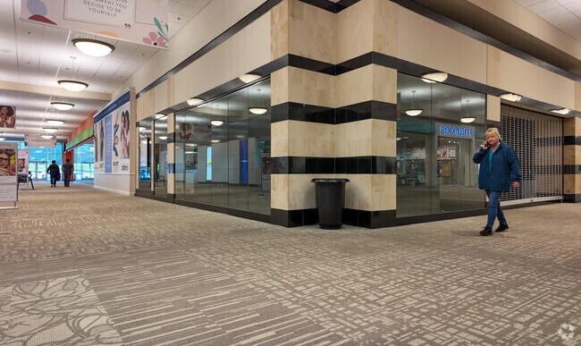 Carolina Mall is a popular place for walkers in Downtown Concord.