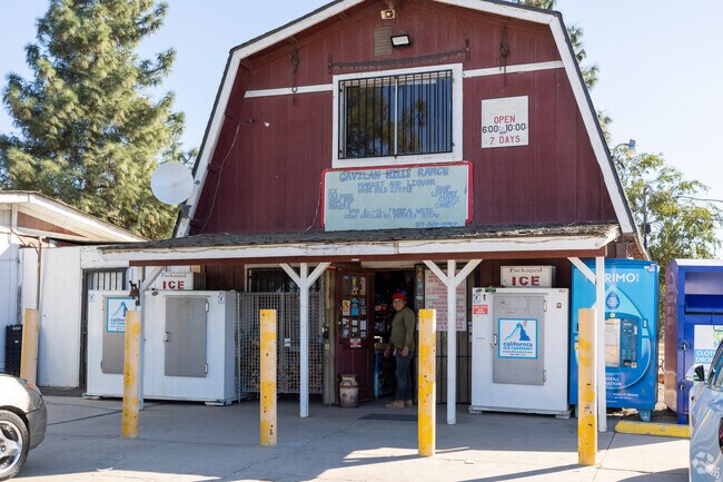 Gavilan Hills Ranch Market, a small store near Lake Mathews, is perfect for quick essentials.