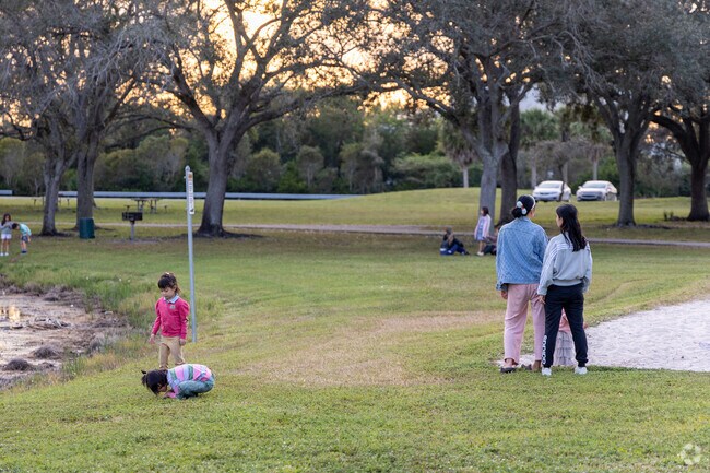 Hollywood Pines CB Park is a popular spot for recreation.
