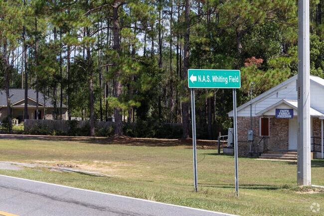 Bagdad has easy access to I-10 and several military bases including NAS Whiting Field.