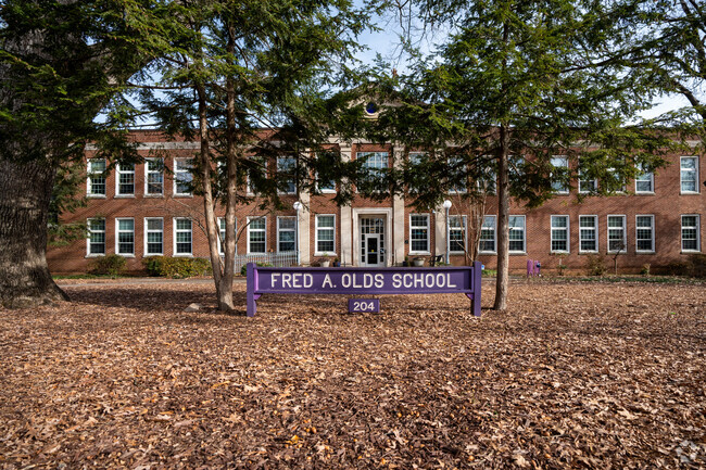 Fred A. Olds Elementary School in University Park, is the home of the wolves.