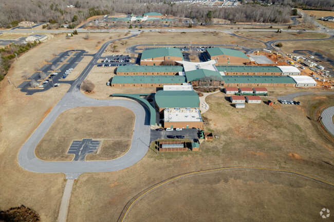 Back of Boiling Springs Middle School