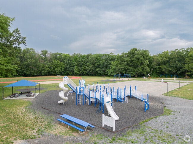 Pashley Elementary School have more than one playground for many ages to be able to mix at times