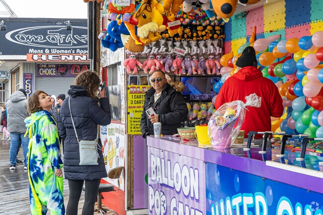 From nostalgic games to endless smiles, the boardwalk’s electric energy makes every moment in Seaside Heights feel like a celebration.