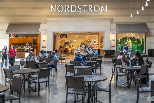 For a day of shopping and dining, head to Alderwood Mall near Martha Lake.