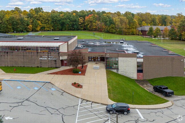 Apollo-Ridge Middle School is connected to the high school in Kiskiminetas.