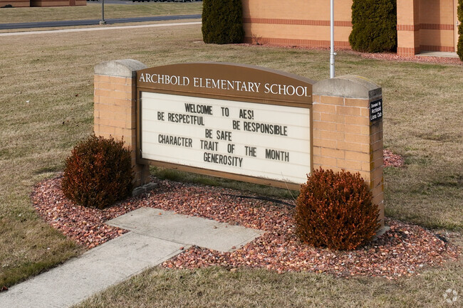 Archbold Elementary Sign
