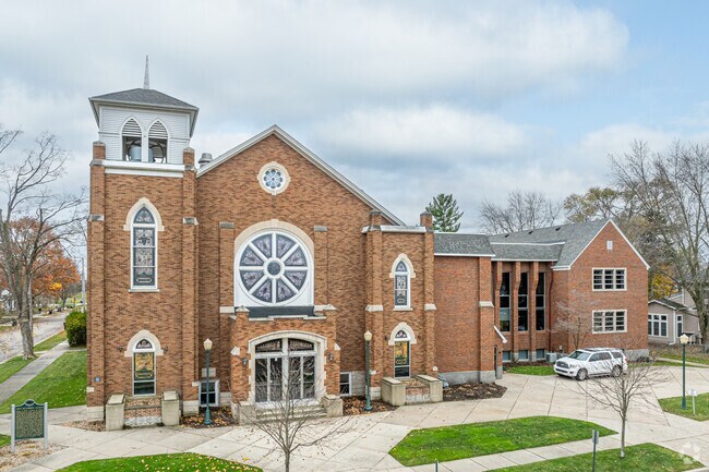 First Reformed Church was established in 1847 by Zeeland's first Dutch settlers.