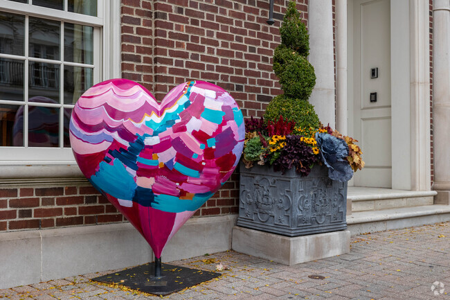 Colorful art installations around Grosse Pointe Farms are sure to catch the eye.