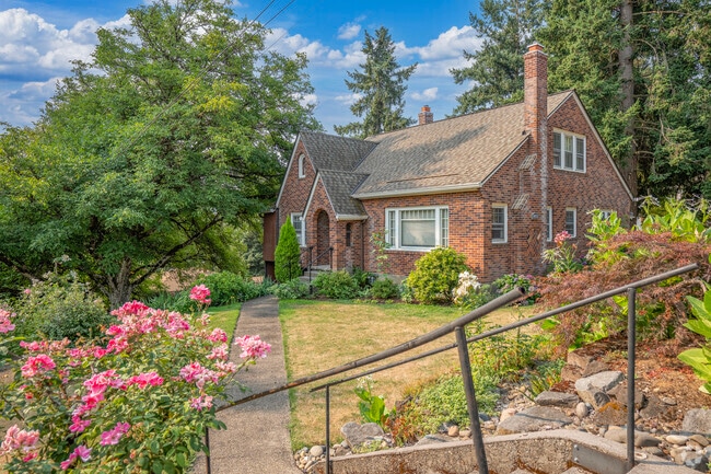 Charming Tudor Revivals are available in the Willamette neighborhood of West Linn.
