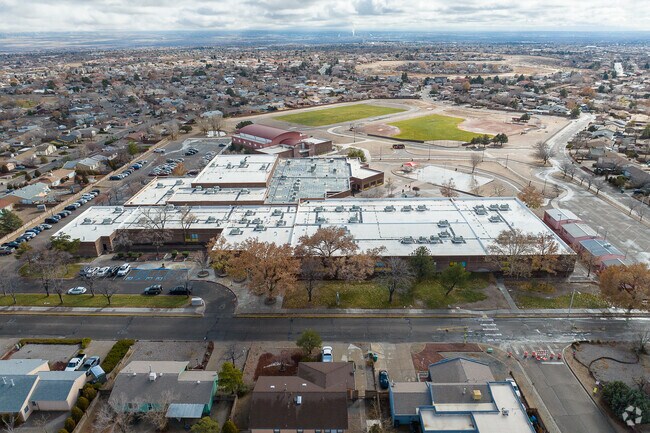 Lincoln Middle School sits in a very populated area making it easy to get students to and from.