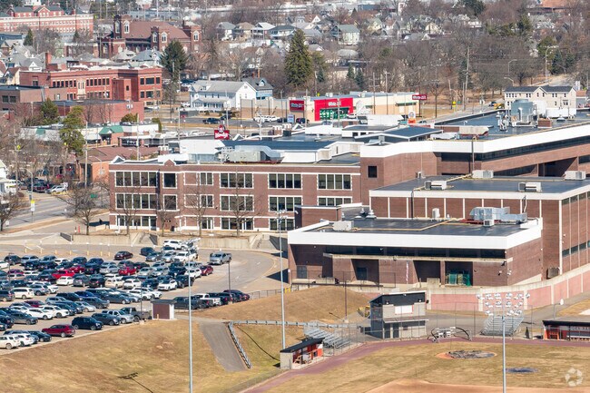 Union-Endicott High School is in the heart of Endicott.